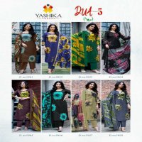 Yashika Dua Vol-5 Wholesale Heavy Cotton With Hand Work Dress Material