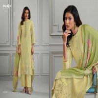 Omtex Divani Wholesale Lawn Cotton With Embroidery Work Salwar Suits