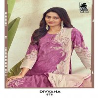 Sahiba Divyana Wholesale Pure Cotton Lawn With Handwork Salwar Suits