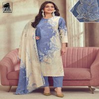 Sahiba Divyana Wholesale Pure Cotton Lawn With Handwork Salwar Suits