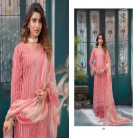 Rang Status Wholesale Swiss Lawn With Embroidery Work Salwar Suits