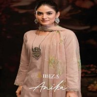 Ibiza Anika Wholesale Pure Linen Khaddi With Embroidery Work Salwar Suits