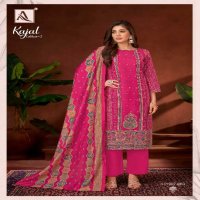 Alok Kajal Vol-2 Wholesale Heavy Viscose Reyon With Fancy Handwork Dress Material