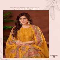 Alok Kajal Vol-2 Wholesale Heavy Viscose Reyon With Fancy Handwork Dress Material