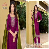Aanchi Nargis Wholesale 3 Piece Set Straight Concept Readymade Suits