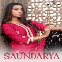 Mittoo Saundarya Wholesale Viscose Weaving Kurti With Pant And Dupatta