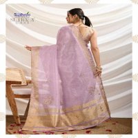 Sethnic Sutrala Vol-2 Wholesale Tissue Linen With Handwork Sarees