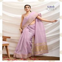 Sethnic Sutrala Vol-2 Wholesale Tissue Linen With Handwork Sarees