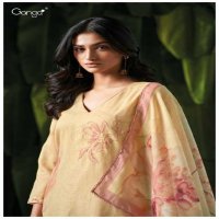 Ganga Beverly S3442 Wholesale Cotton Kota With Embroidery Salwar Suits