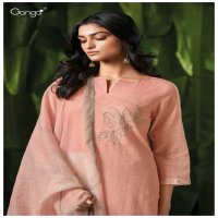 Ganga Beverly S3442 Wholesale Cotton Kota With Embroidery Salwar Suits