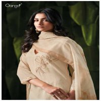Ganga Beverly S3442 Wholesale Cotton Kota With Embroidery Salwar Suits