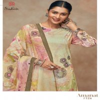Sudriti Amanat Wholesale Pure Cotton Lawn With Handwork Salwar Suits