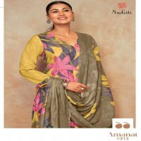 Sudriti Amanat Wholesale Pure Cotton Lawn With Handwork Salwar Suits