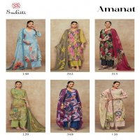 Sudriti Amanat Wholesale Pure Cotton Lawn With Handwork Salwar Suits