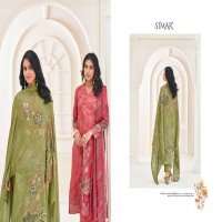 Glossy Simar Hunar Wholesale Pure Lawn Cotton With Handwork Salwar Suits