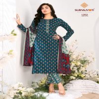 ajrak vol 1 by suryajyoti cotton readymade big size modern salwar kameez