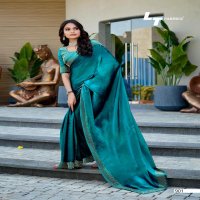 LT Fabrics signature vol 9 elegant style malai silk saree supplier
