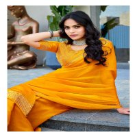 LT Fabrics signature vol 9 elegant style malai silk saree supplier