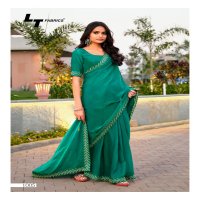 signature vol 10 by LT Fabrics cosmos hit design saree with fancy blouse