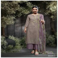 Ganga Leorah S3435 Wholesale Cotton With Embroidery Salwar Suits