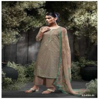 Ganga Leorah S3435 Wholesale Cotton With Embroidery Salwar Suits