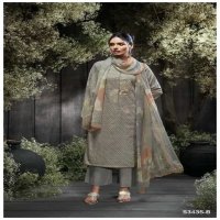 Ganga Leorah S3435 Wholesale Cotton With Embroidery Salwar Suits