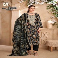 black diamond vol 6 by alok rayon discharge print modern pakistani suits