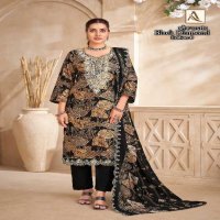 black diamond vol 6 by alok rayon discharge print modern pakistani suits