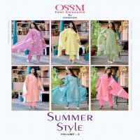 OSSM SUMMER STYLE VOL 2 READYMADE CLASSY LOOK COTTON FANCY SALWAR KAMEEZ