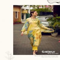 PRM Funflora Wholesale Pure Lawn Cotton With Fancy Work Salwar Suits