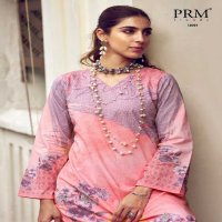 PRM Funflora Wholesale Pure Lawn Cotton With Fancy Work Salwar Suits