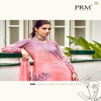 PRM Funflora Wholesale Pure Lawn Cotton With Fancy Work Salwar Suits