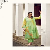 PRM Funflora Wholesale Pure Lawn Cotton With Fancy Work Salwar Suits