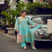 PRM Funflora Wholesale Pure Lawn Cotton With Fancy Work Salwar Suits