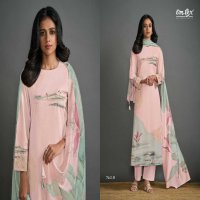 Omtex Style Flow Wholesale Lawn Cotton With Hand Work Salwar Suits
