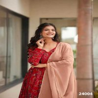 Lucaya Vol-24 Wholesale Heavy Reyon Gown With Dupatta Catalog
