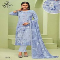 T And M Tripti Wholesale Pure Linen Jacquard With Hand Work Salwar Suits