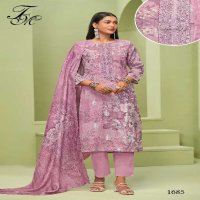 T And M Tripti Wholesale Pure Linen Jacquard With Hand Work Salwar Suits