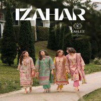 Kailee Izhaar Vol-4 Wholesale Pure Linen Pakistani Style Readymade Suits