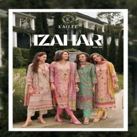 Kailee Izhaar Vol-4 Wholesale Pure Linen Pakistani Style Readymade Suits