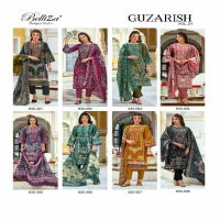 guzarish vol 21 by belliza designer cotton pakistani embroidery 3pcs dress