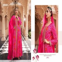 zubeda rang mahal stitched gown with dupatta and pant