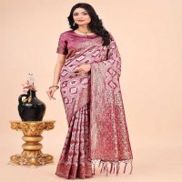 shubhangi by astita fancy designer cotton fabric saree wholesale with latkan