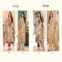 Glossy Simar Saima Vol-10 Wholesale Fine Cotton With Embroidery Work Salwar Suits