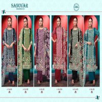 Harshit Sanovar Vol-6 Wholesale Pure Zam Cotton With Hand Work Dress Material