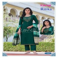 ritika vol 1 by kavya viscose vertican fully stitch shop trendy ladies suit