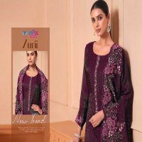 Vipul Zurii Wholesale Martini Gold With Embroidery Work Straight Suits