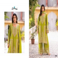 ICON BY YOUR CHOICE EXCLUSIVE CHINON UNSTITCH MODERN PAKISTANI 3PCS DRESS