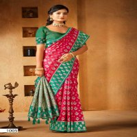 Saroj Mahashiv Silk Saroski Vol-4 Wholesale Soft Silk Contrast Rich Pallu Sarees