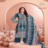 Harshit Rimsha Wholesale Viscose Reyon With Embroidery Work Dress Material